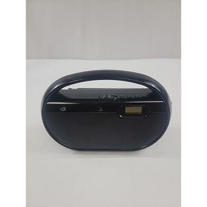 GPX, Inc. R602B Portable AM/FM Radio with Digital Clock and‎ Line Input (Black)